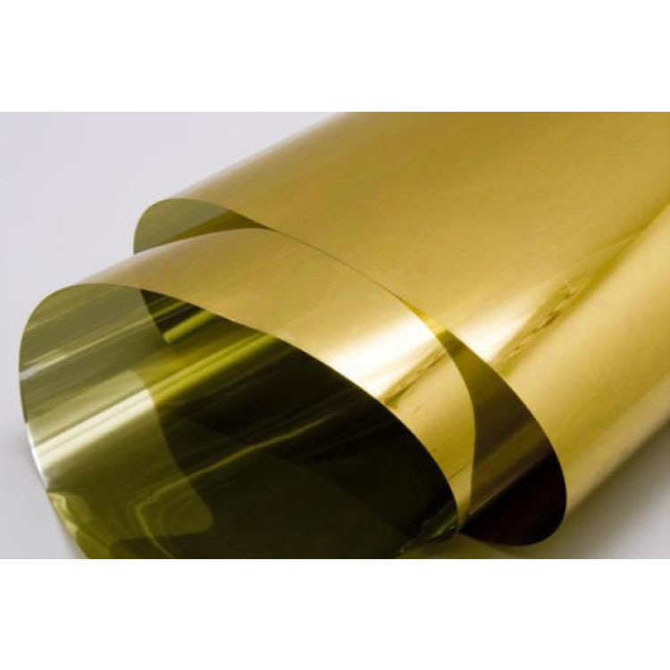 0.018mm厚度的镀金铜箔是一种常用于电子制造中的材料，通常被称为“金箔纸”或“金胶纸”